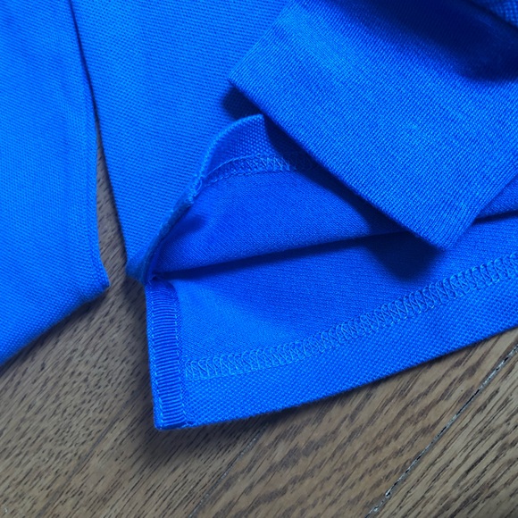 NWT Ralph Lauren Golf blue long sleeve polo shirt womens small fitted - Picture 8 of 8